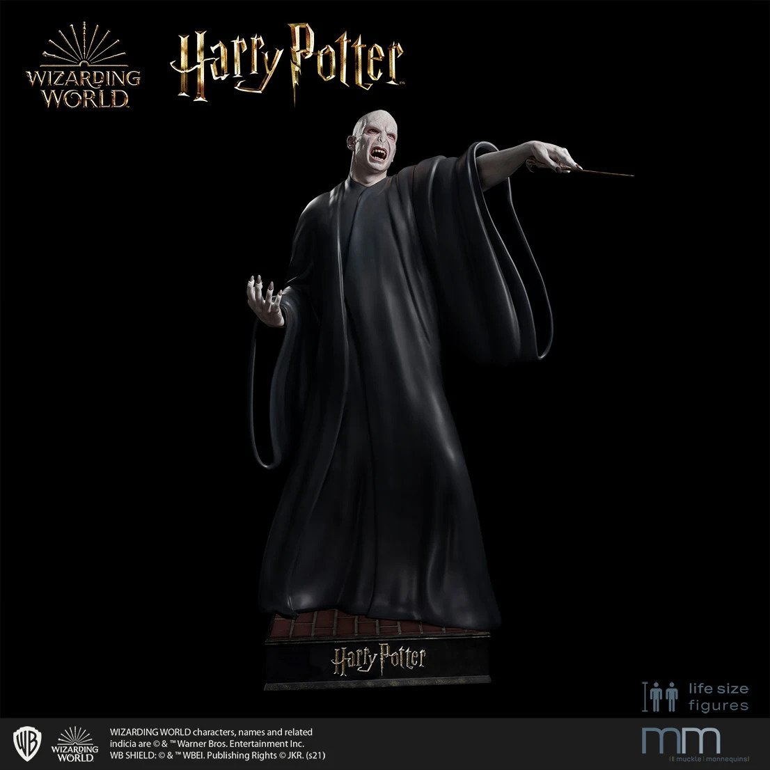 HARRY POTTER - Voldemort - Statue Life-Size 207cm