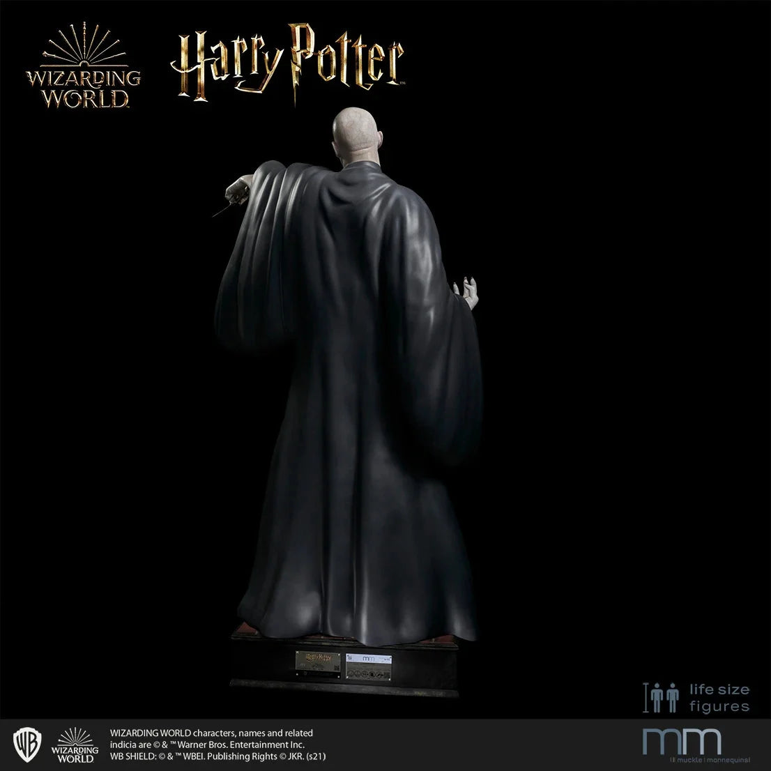 HARRY POTTER - Voldemort - Life-Sized Statue 207cm