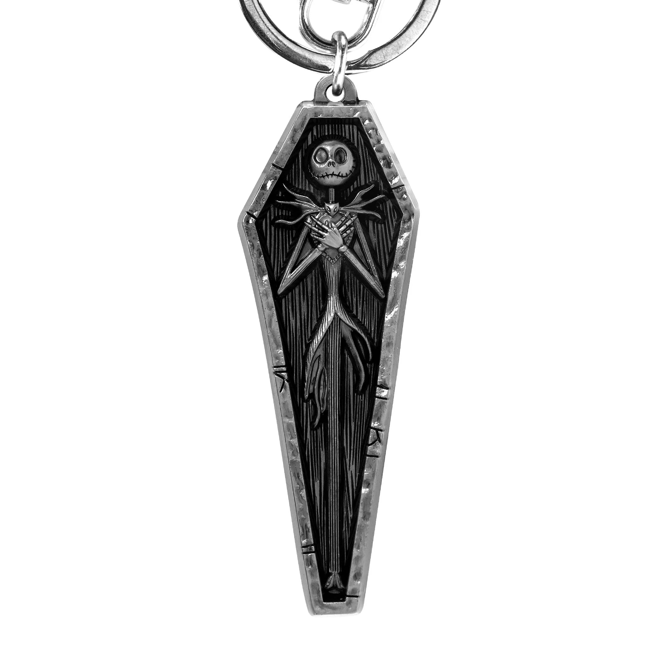 NBX - Jack in coffin - Pewter Keychain