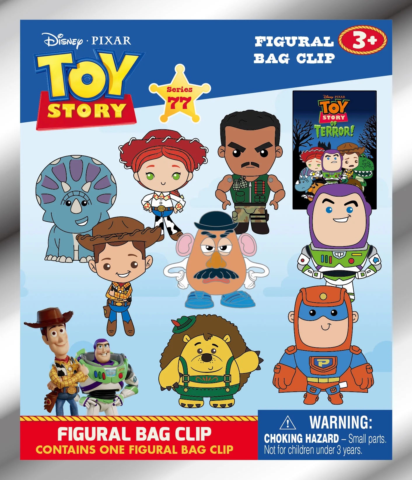 TOY STORY OF TERROR - Series 79 - 3D Foam Bag Clip (Display 24 Pcs)