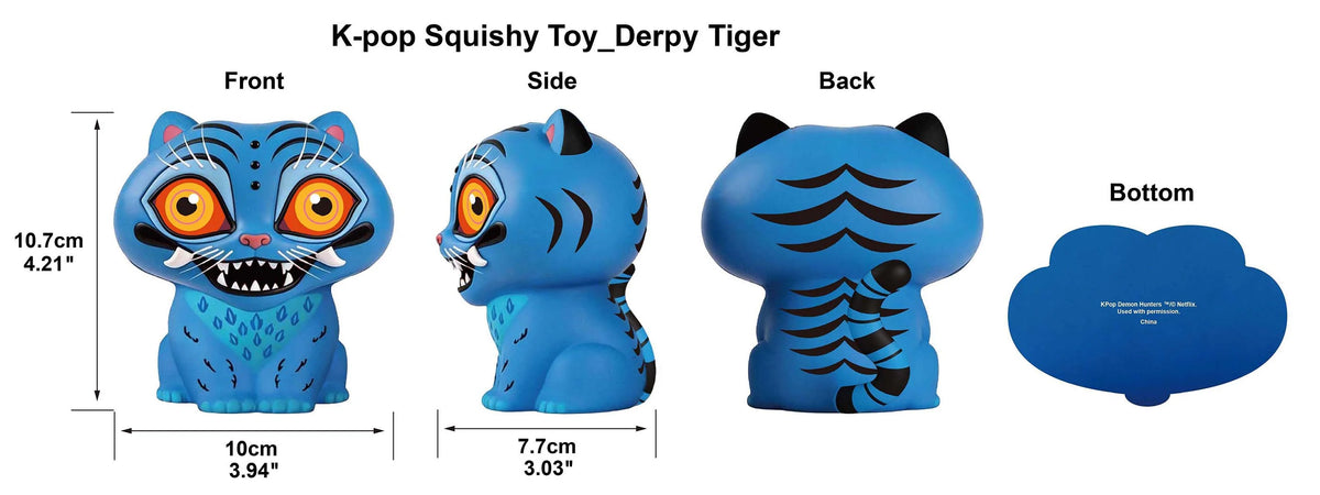 K-POP DEMON HUNTERS - Blind Box Squiqhy Display (Display 6 Pcs)
