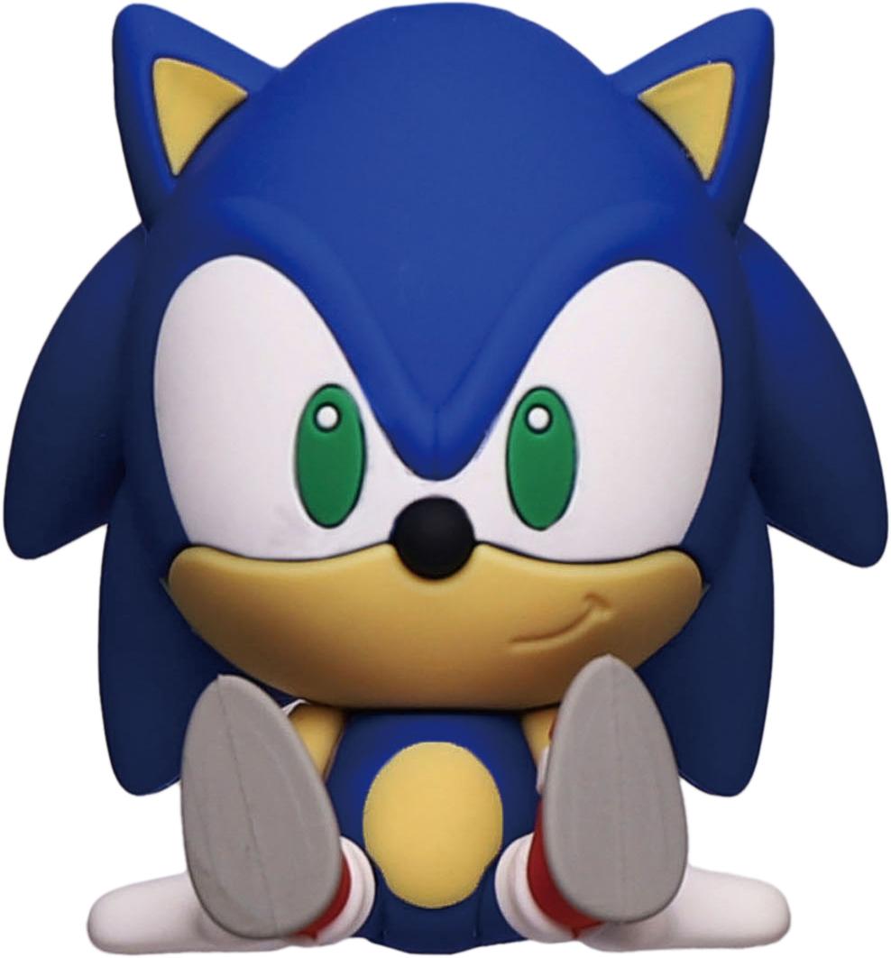 SONIC - Sonic Sitting - 3D foam collectible magnet