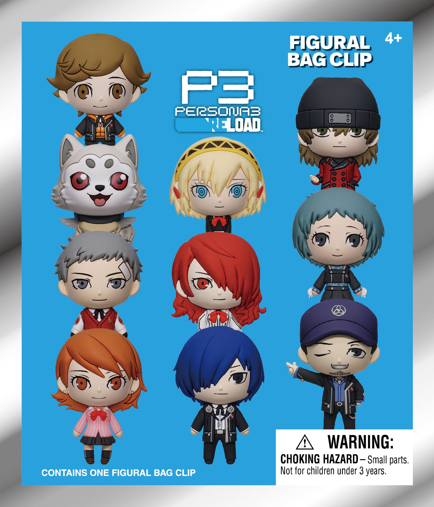 PERSONA 3 RELOAD - Series 1 - 3D Foam Bag Clip (Display 24 Pcs)