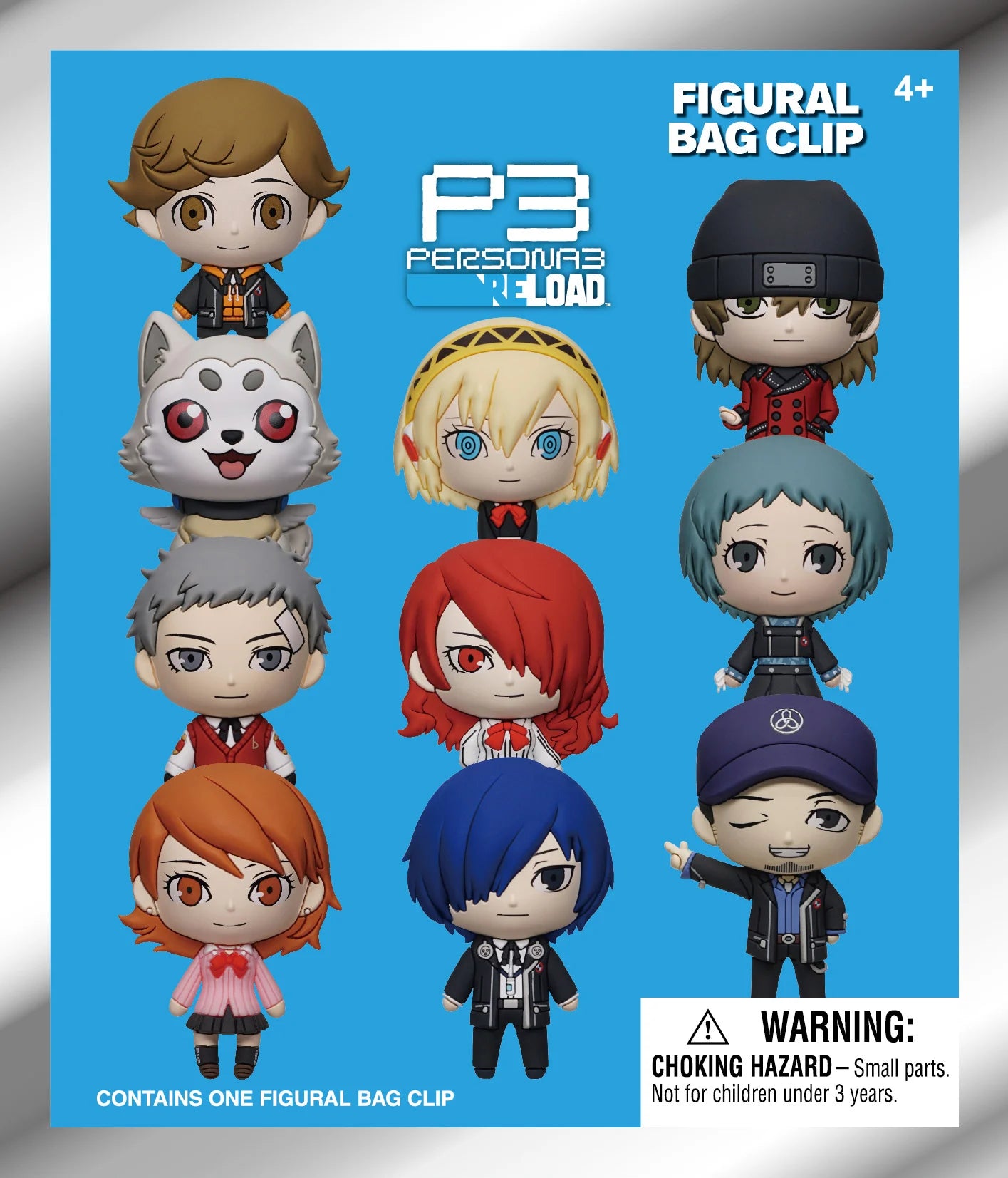 PERSONA 3 RELOAD - Series 1 - 3D Foam Bag Clip (Display 24 Pcs)