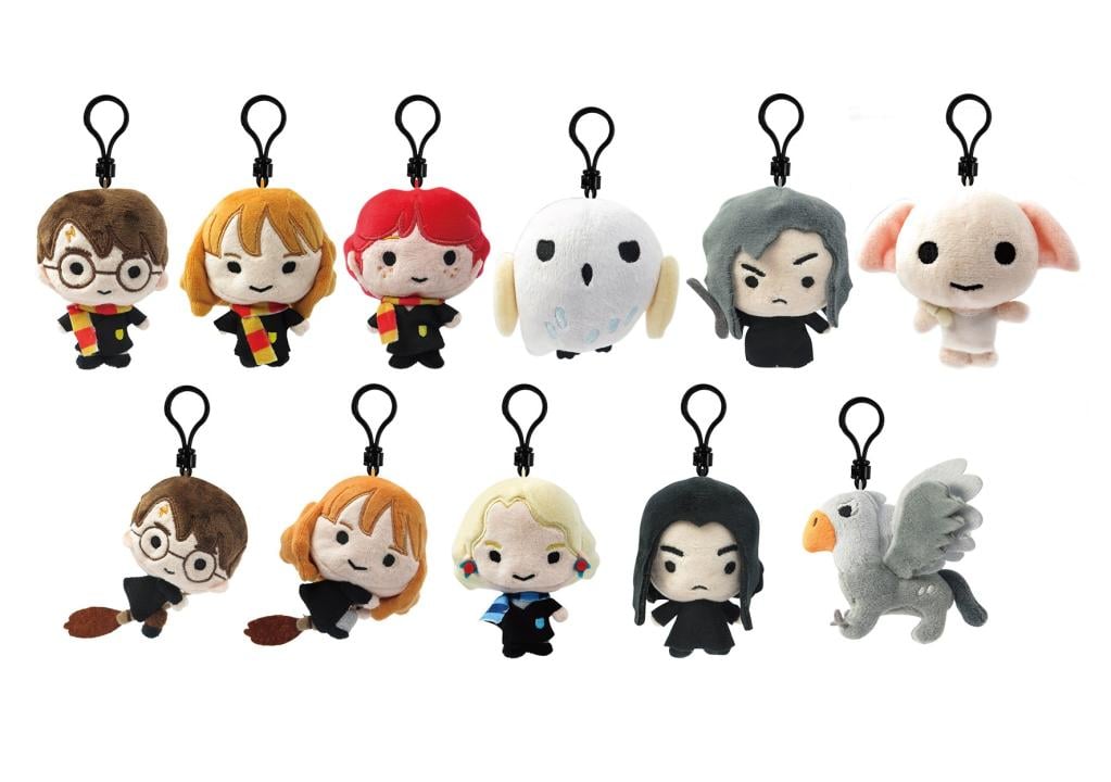 HARRY POTTER - Plush Bag Clip (Display 24 Pcs)