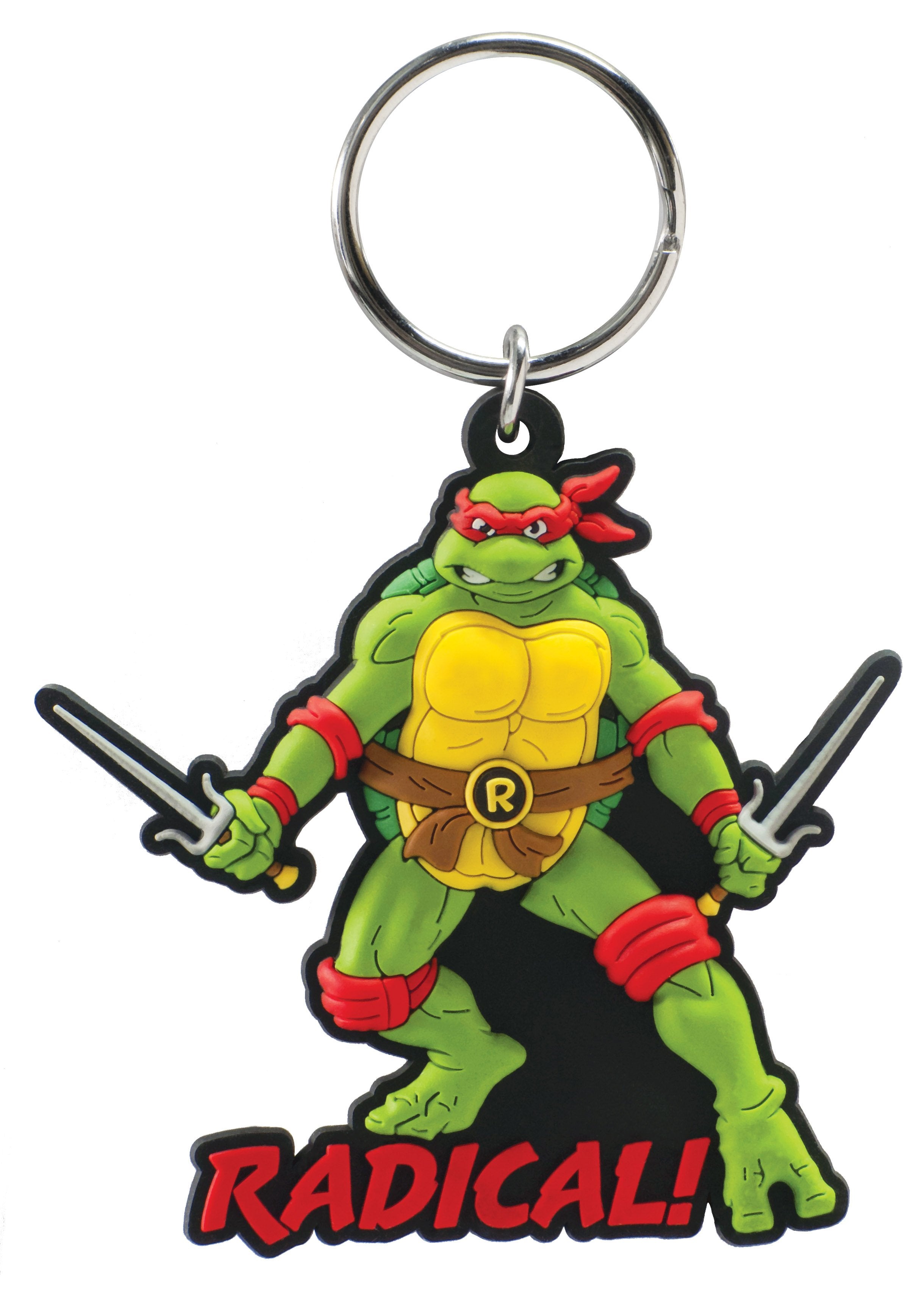 LES TORTUES NINJAS - Raphael - Porte-clés Soft Touch
