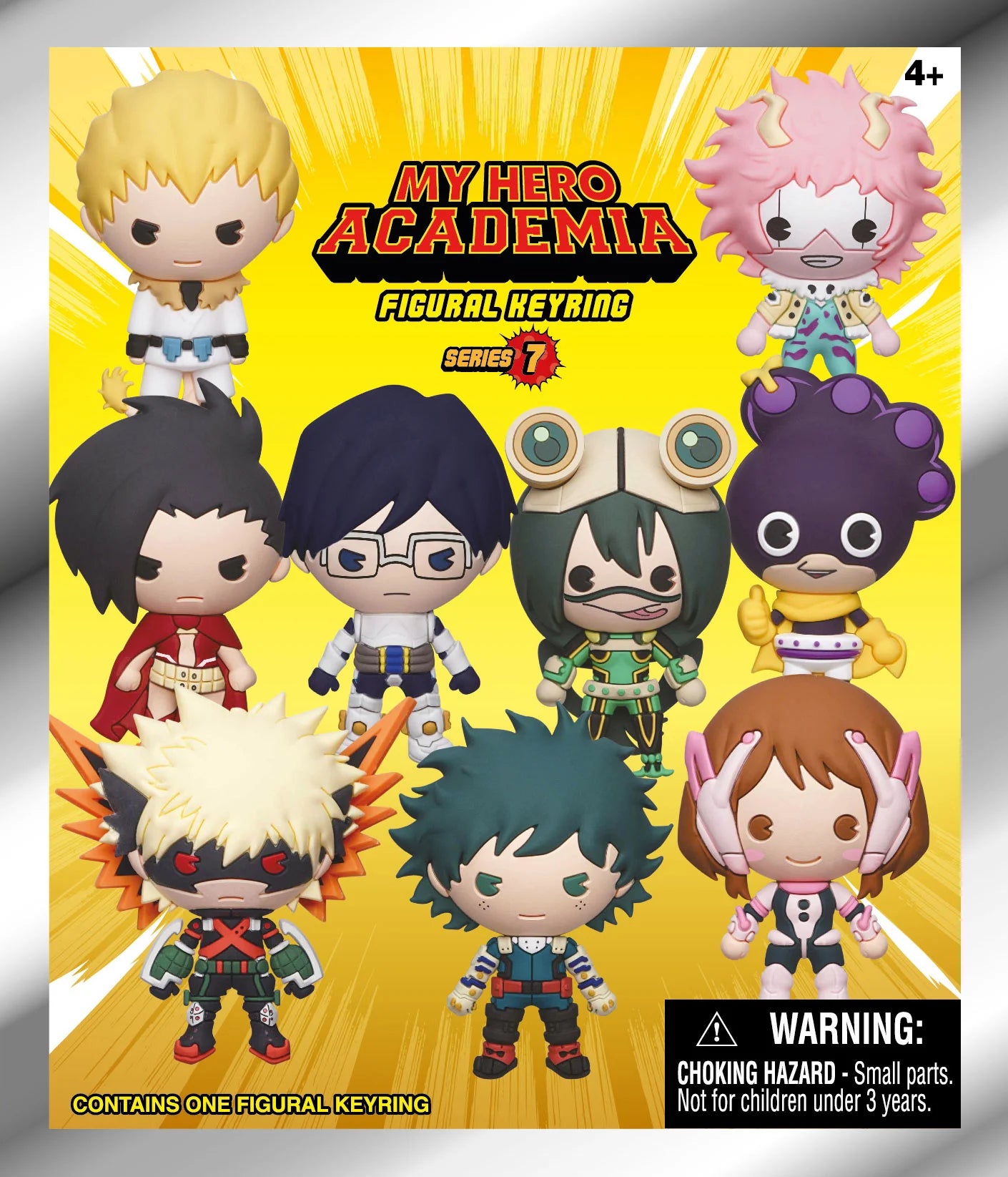 MY HERO ACADEMIA - Series 7 - 3D Foam Bag Clip (Display 24 Pcs)