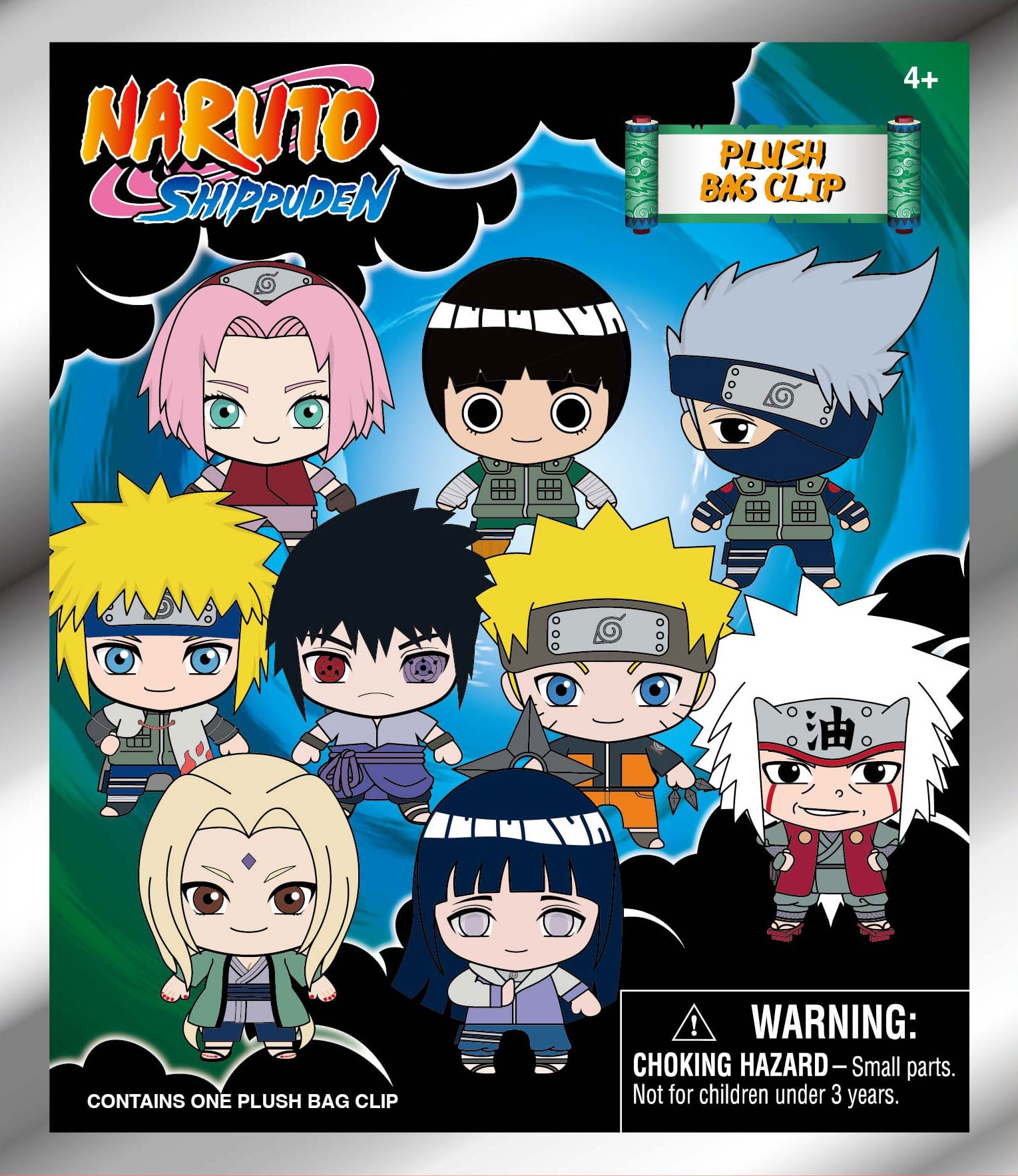 NARUTO - Plush Bag Clip (Display 24 Pcs)