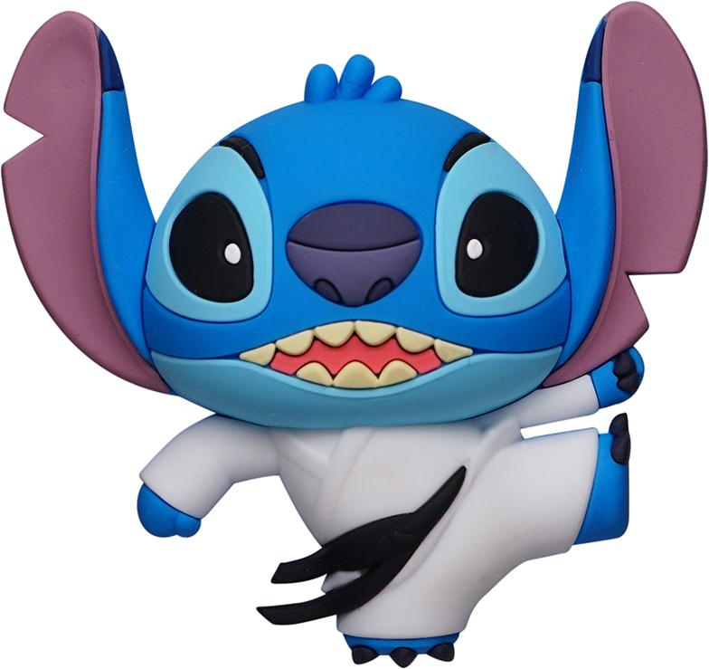 LILO & STITCH - Stitch taekwondo - 3D foam collectible magnet