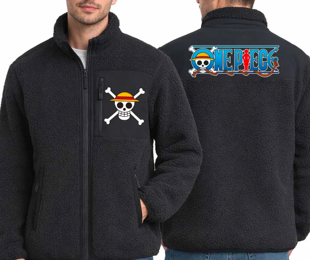 ONE PIECE - Logo - Sherpa Jacket (M)