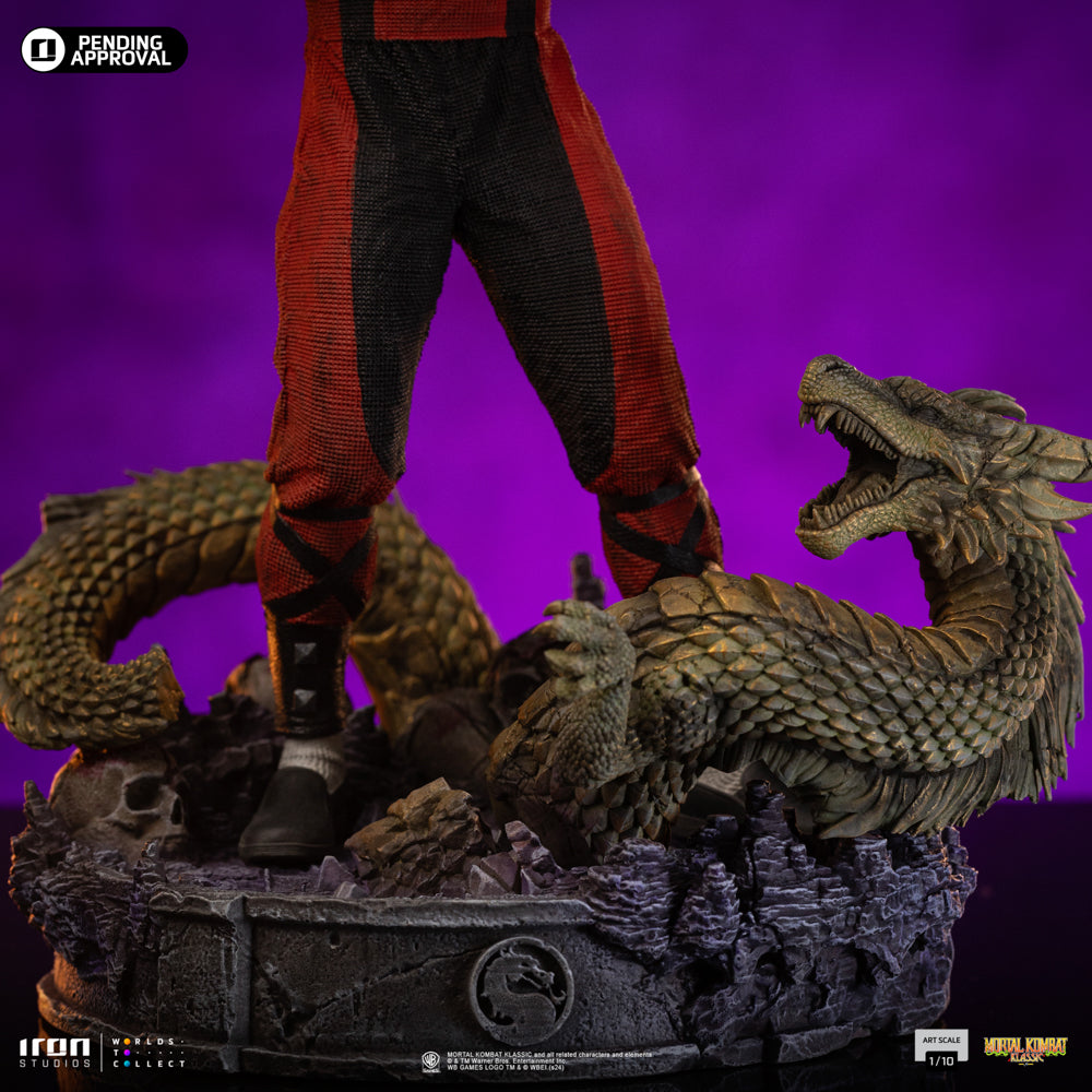 MORTAL KOMBAT - Liu Kang - Statuette Art Scale 1/10 22.5cm