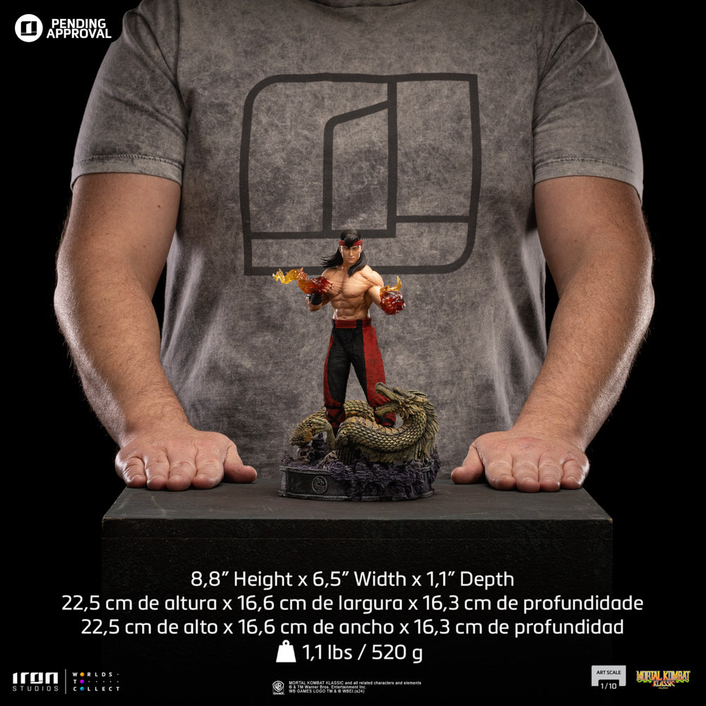 MORTAL KOMBAT - Liu Kang - Statuette Art Scale 1/10 22.5cm