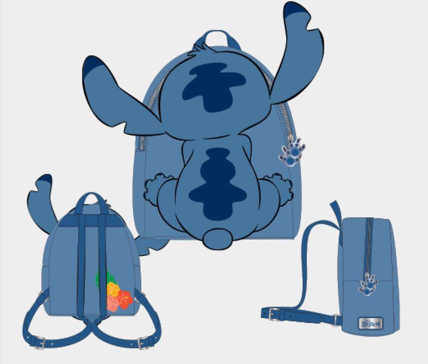 STITCH - Back - Backpack Novelty