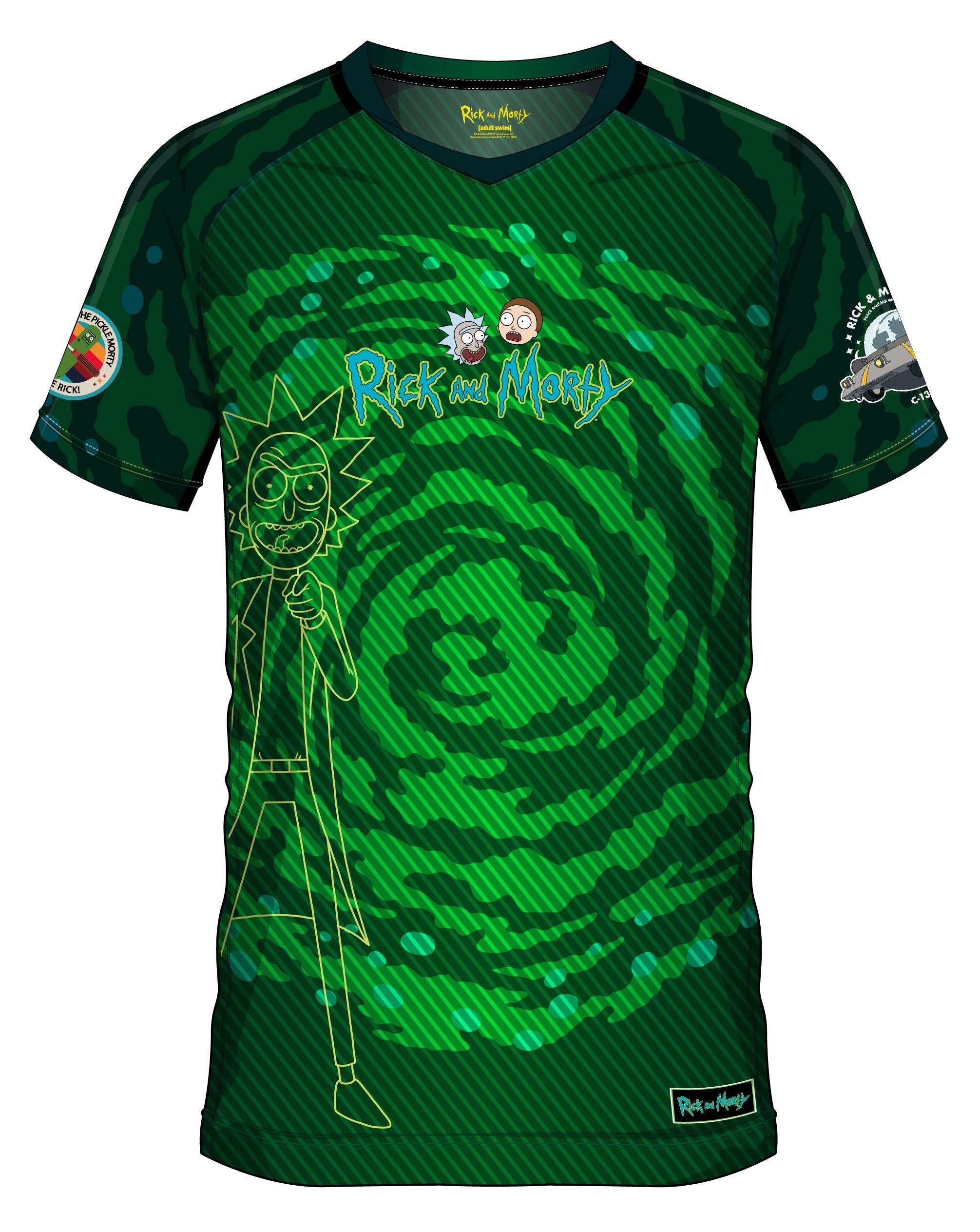 RICK & MORTY - Rick & Morty 13 - Soccer Jersey Men (L)