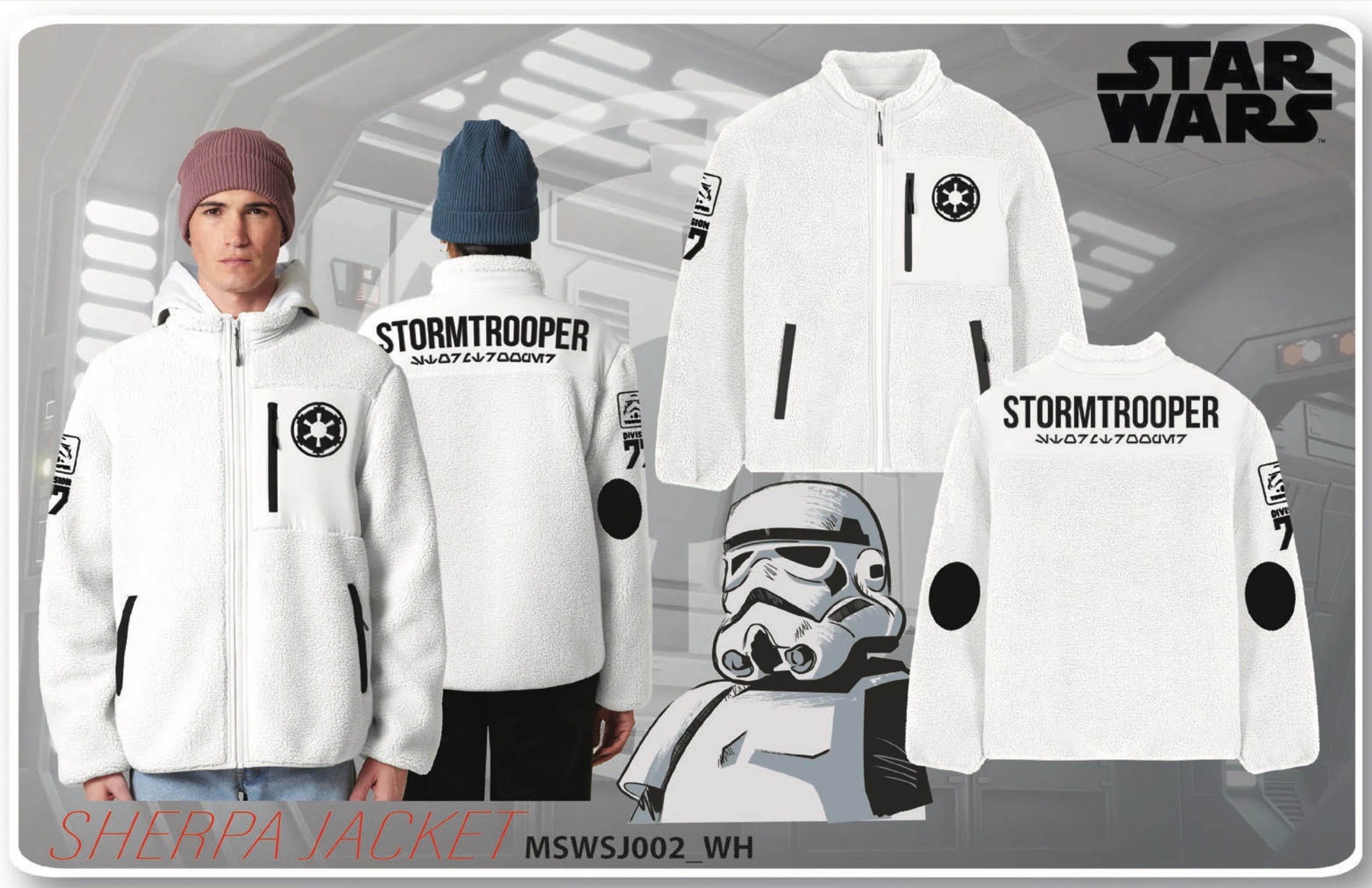 STAR WARS - Stormtrooper - Sherpa Jacket (XXL)