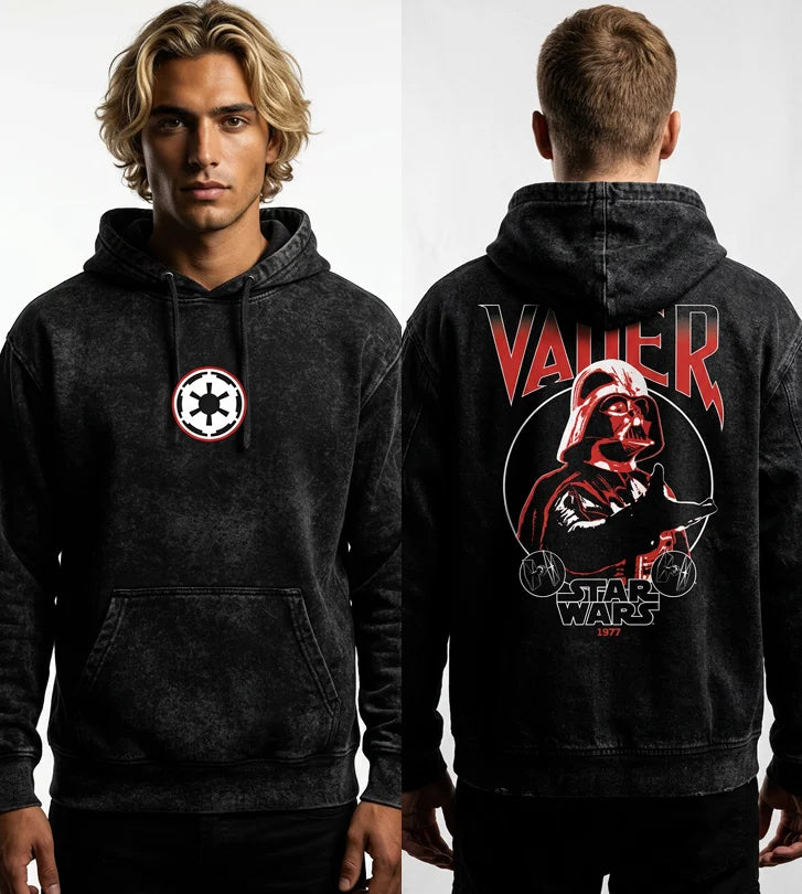 STAR WARS - Vader using Force 1977 - Hoodie Men (L)
