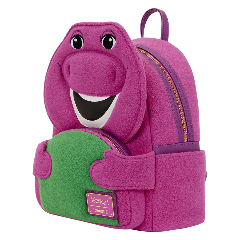 MATTEL - Barney - Mini Backpack LoungeFly