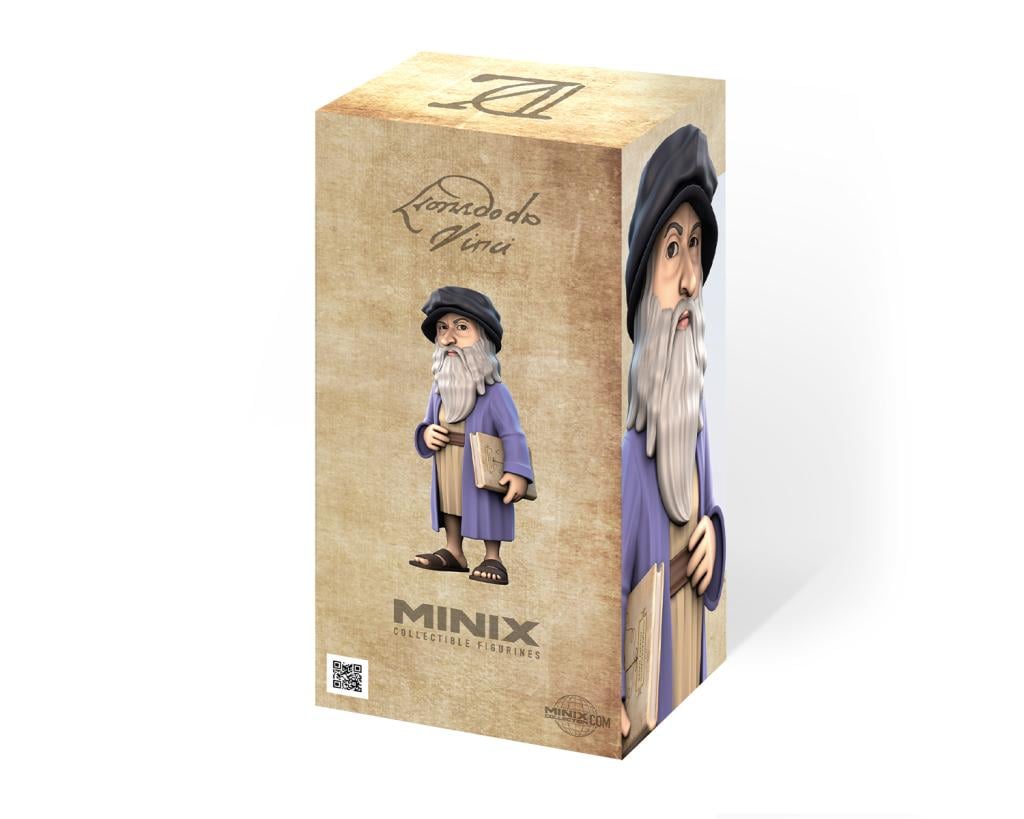 SPECIAL CATEGORY - Leonard De Vinci - Figure Minix # 12cm