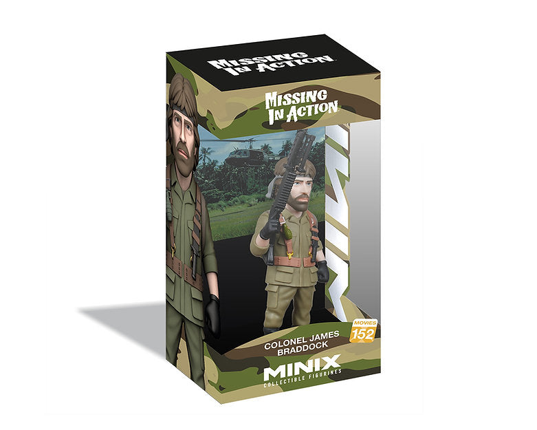 MISSING IN ACTION - Chuck Norris - Figure Minix 12cm