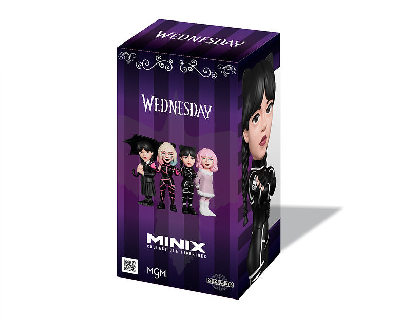 WEDNESDAY - Wednesday Addams as cat - Figure Minix 12cm