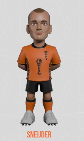 THE NETHERLANDS - Sneijder - Figure Minix World Legends Cup 12cm