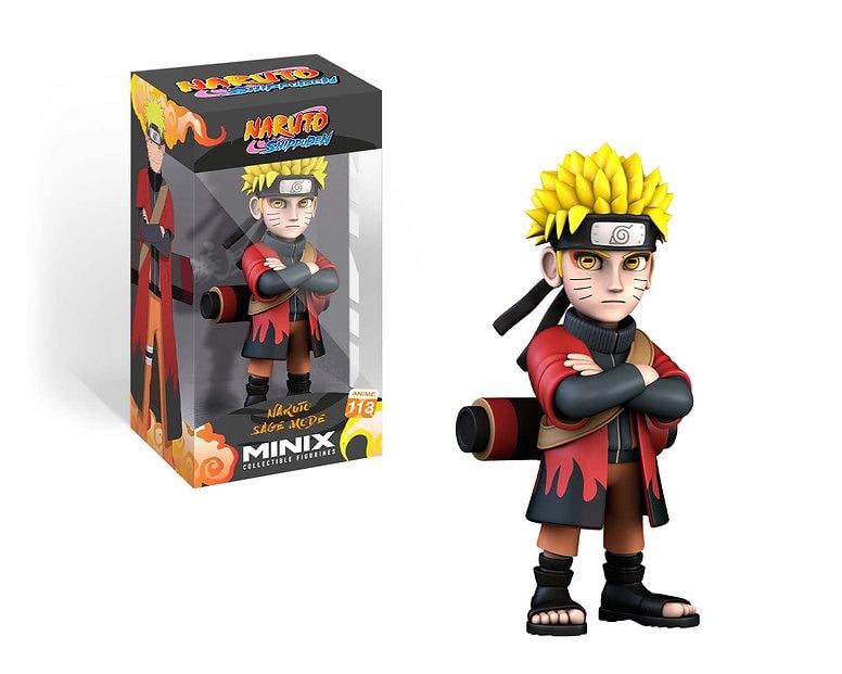 NARUTO - Naruto with cape - Figure Minix # 12cm