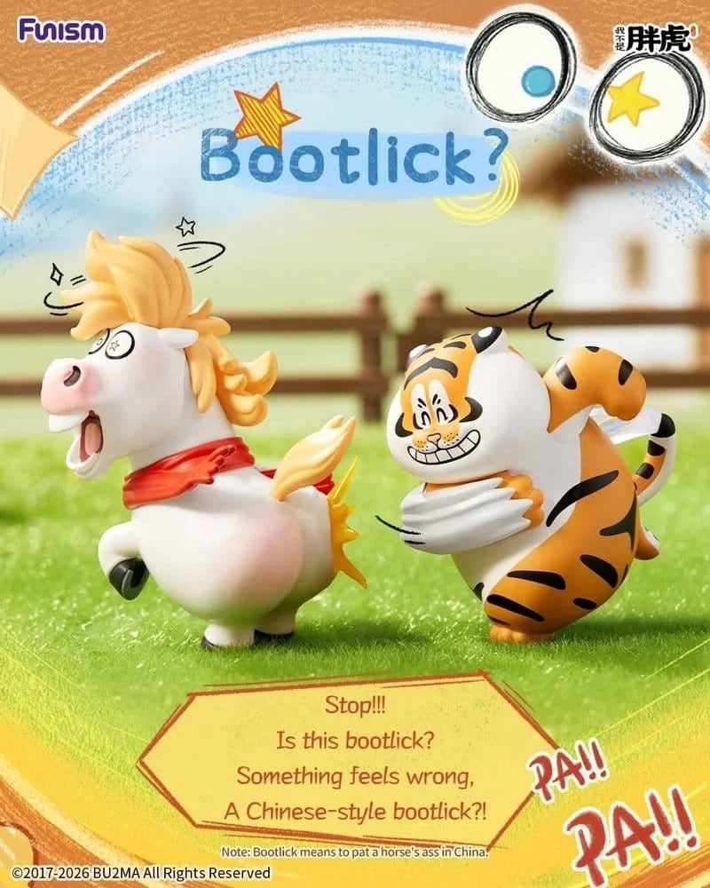 ALEXANDER THE FAT TIGER -Real crazy Horse Series -Blind Box 8 Fig. set