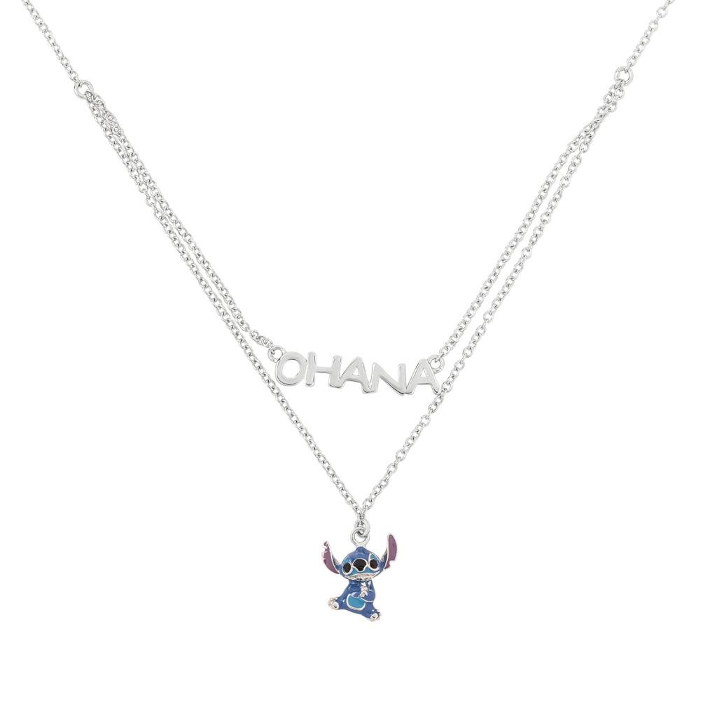 STITCH - Ohana - Sterling Silver Double Necklace