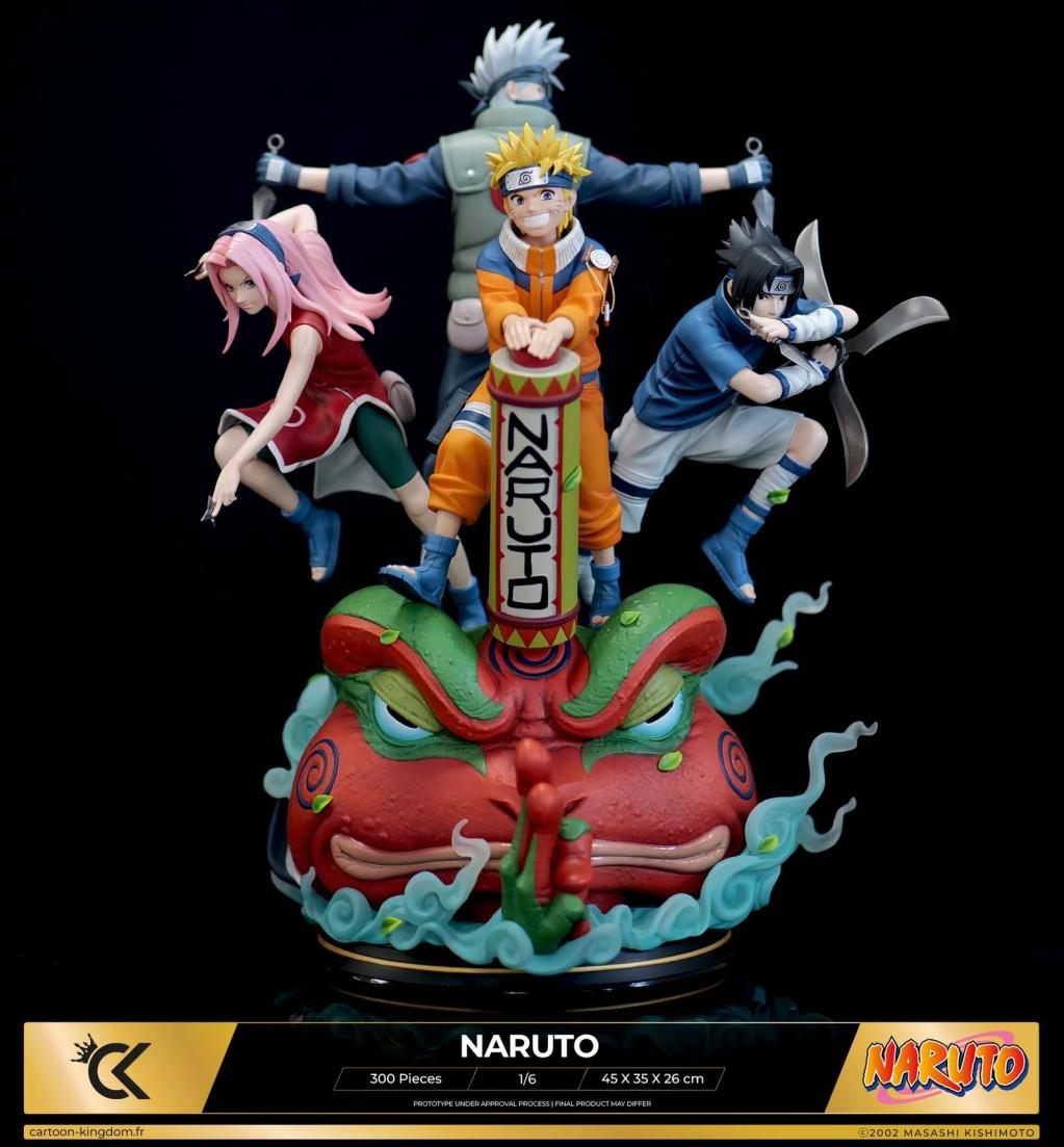 NARUTO - Naruto Team - Statue Resin 1/6 45cm