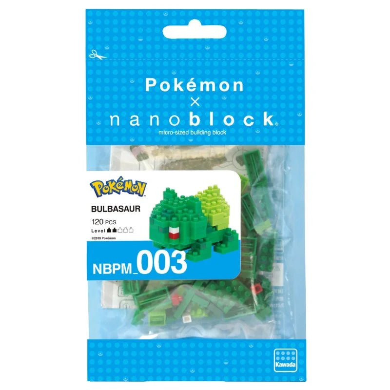 POKEMON - Bulbasaur - Figure Nanoblock 10cm