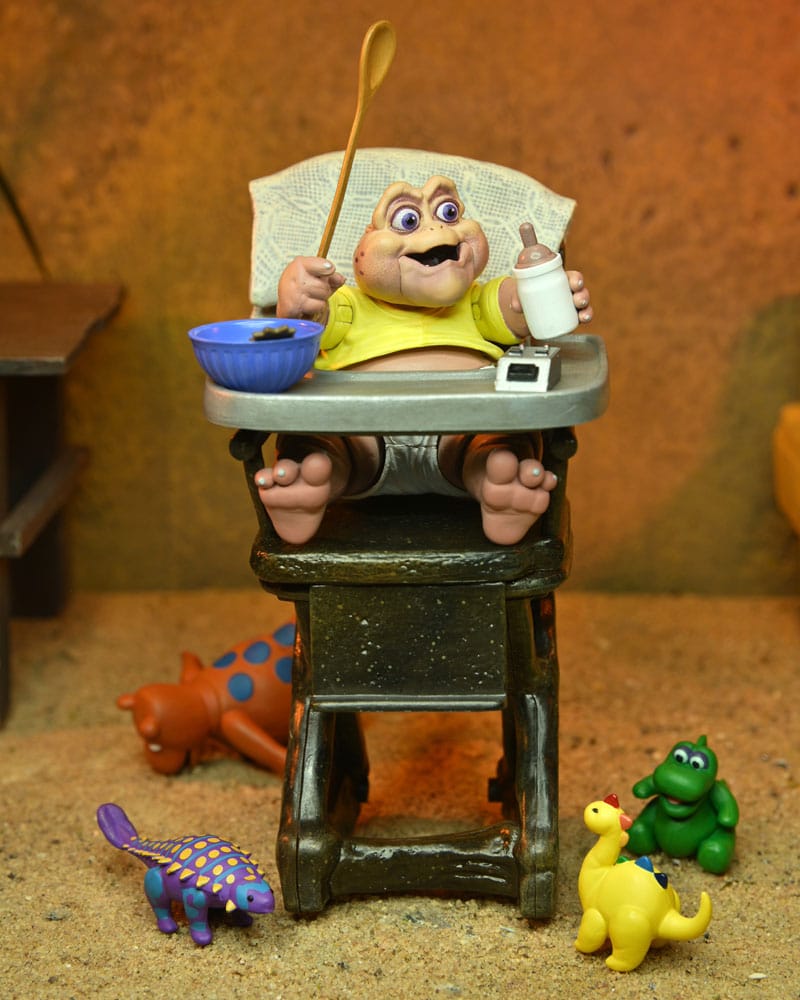 DINOSAURES - Bébé Sinclair - Figurine Ultimate 18cm