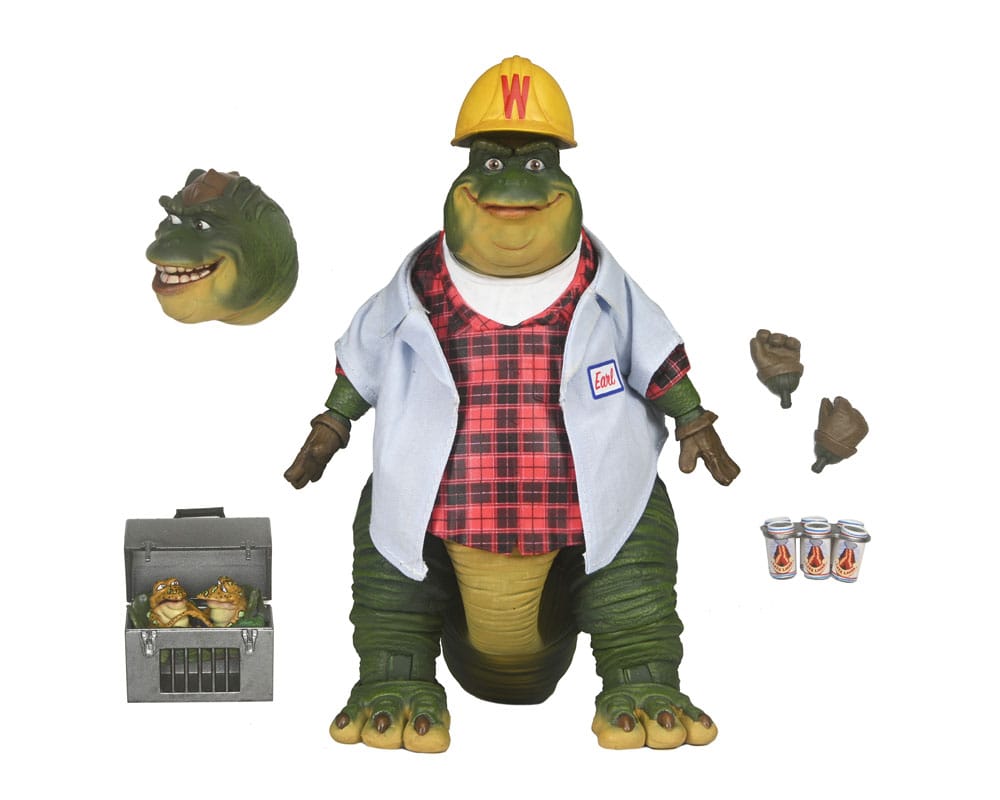 DINOSAURES - Earl Sinclair Wesayso - Figurine Ultimate 18cm
