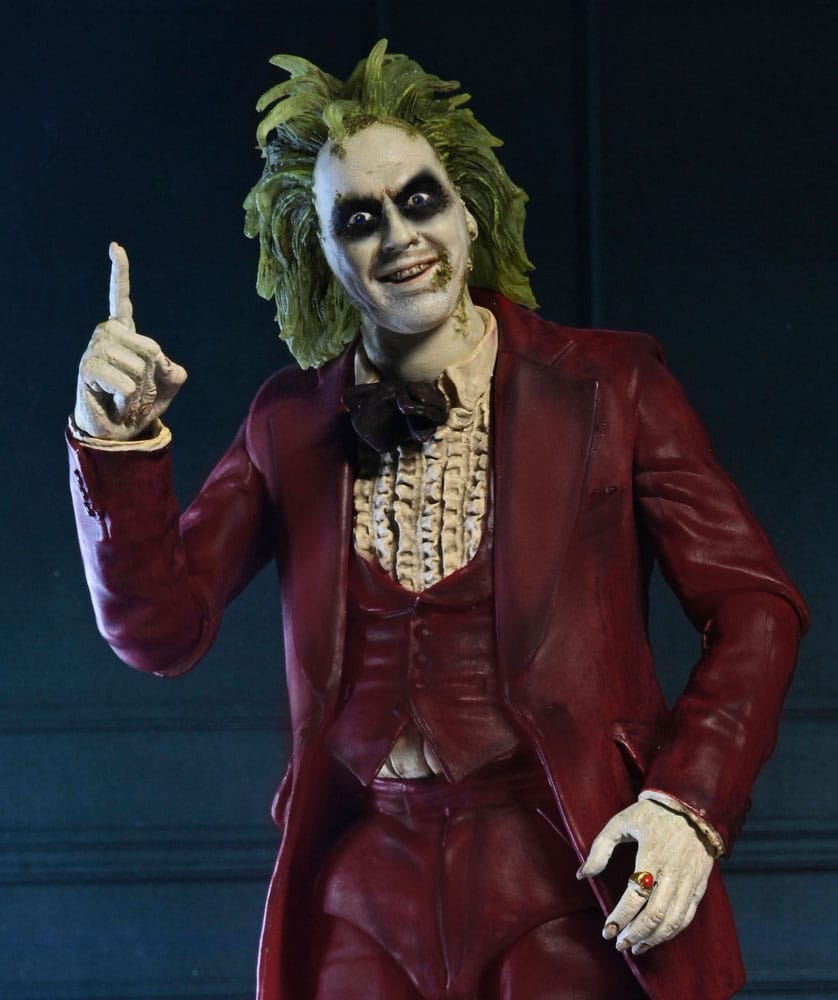 BEETLEJUICE 2 - Beetlejuice "Red Tuxedo" - Ultimate Figurine 18cm