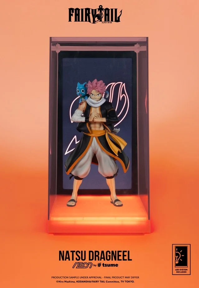 FAIRY TAIL - Natsu Dragneel - Figure Neon by Tsume 25cm