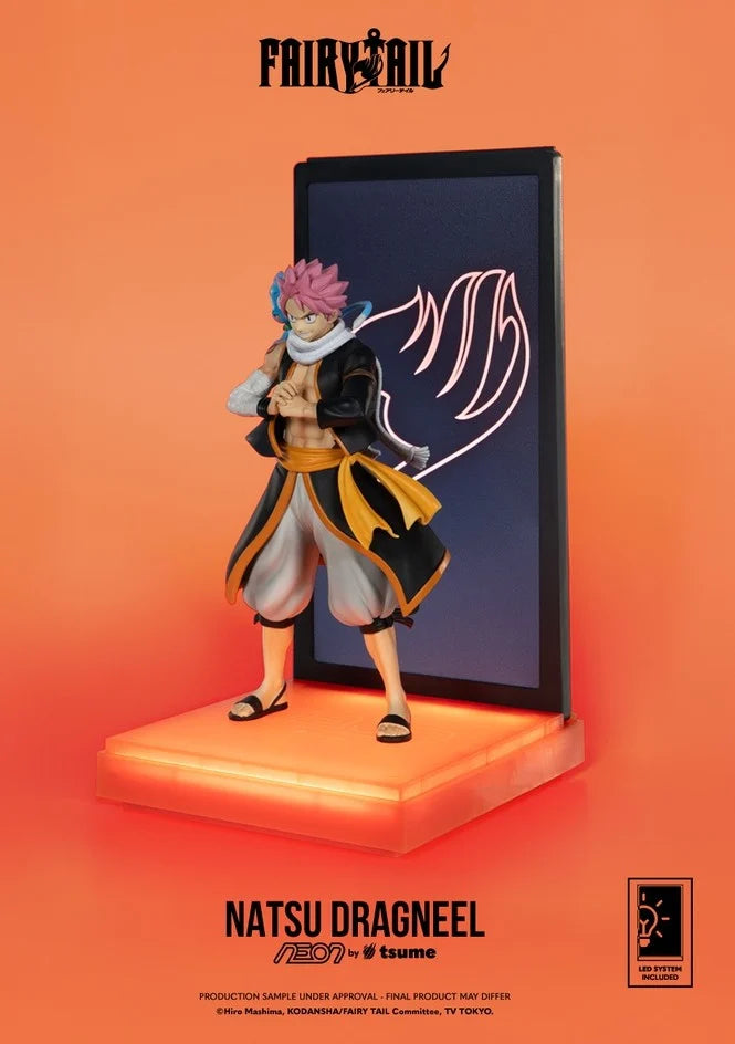 FAIRY TAIL - Natsu Dragneel - Figure Neon by Tsume 25cm