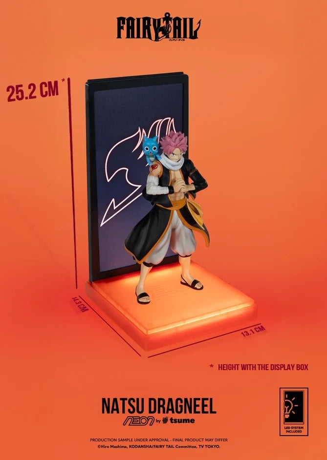 FAIRY TAIL - Natsu Dragneel - Figure Neon by Tsume 25cm