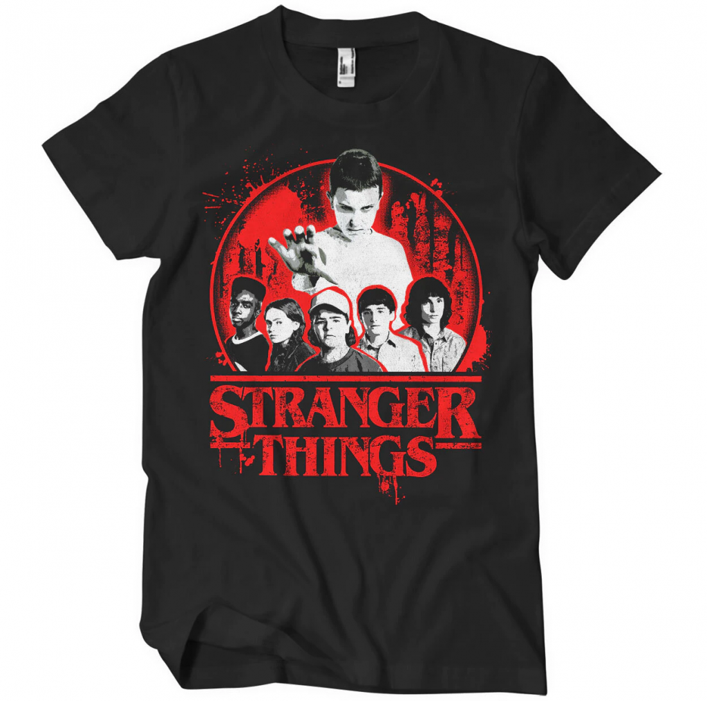 STRANGER THINGS - Distressed - T-Shirt (XL)