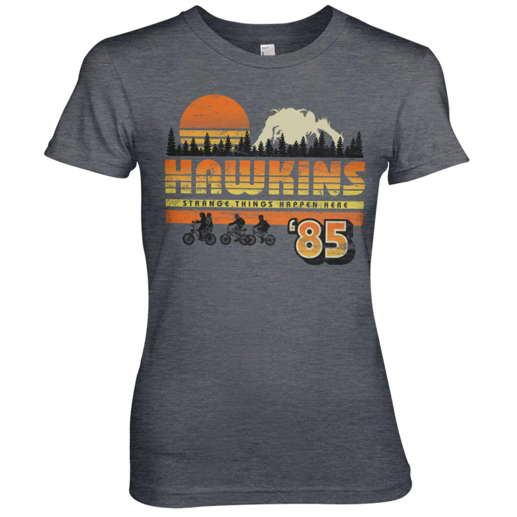 STRANGER THINGS - Hawkins '85 Vintage - T-Shirt Girl (XXL)