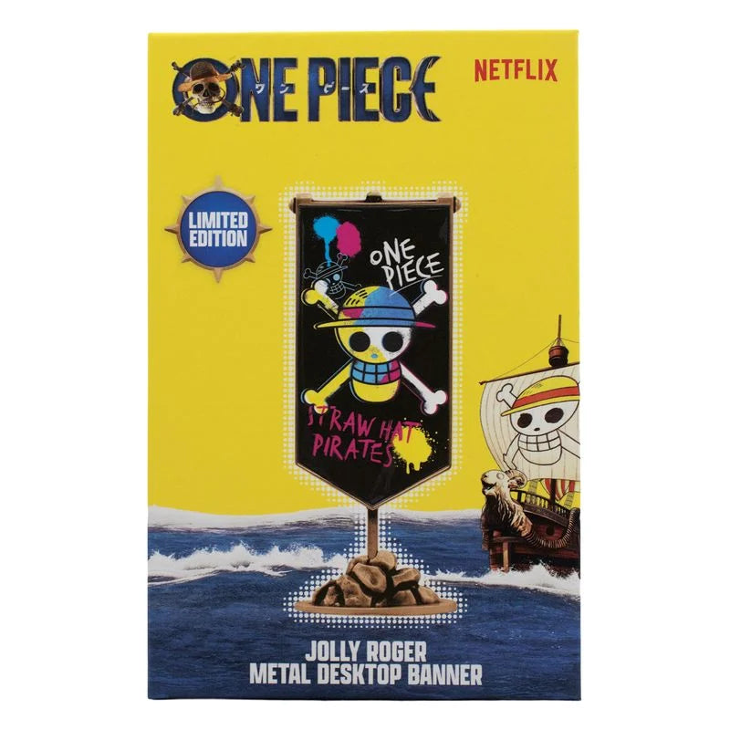 ONE PIECE - Straw Hat Pirates Metal Banner - Replica Limited Edition