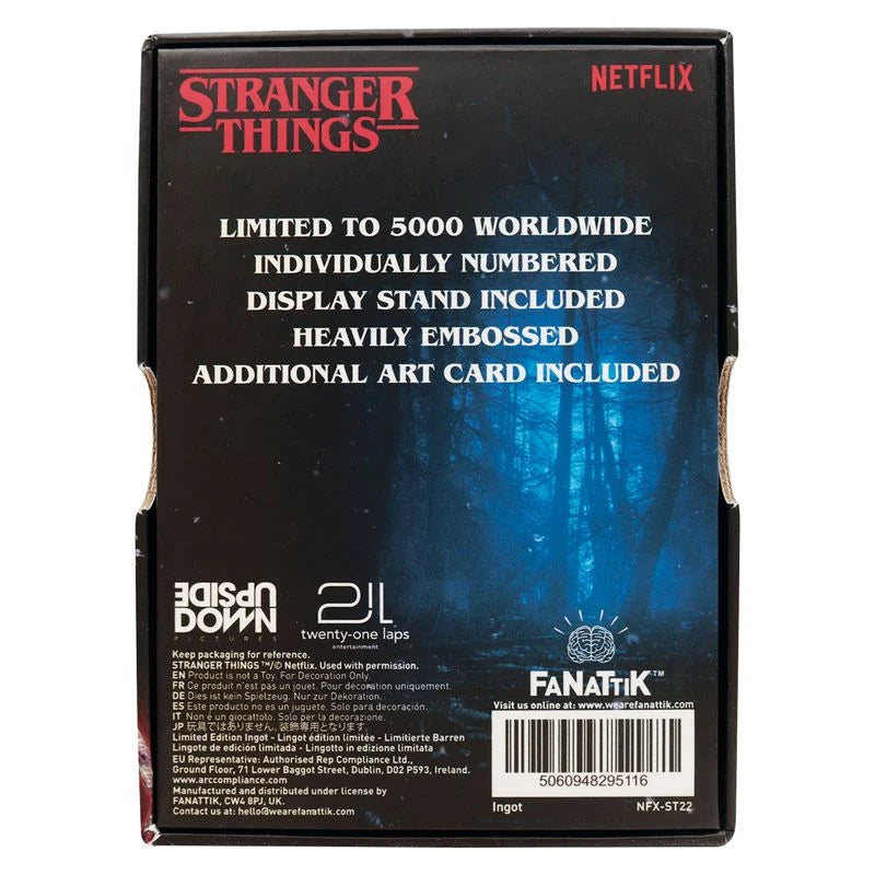 STRANGER THINGS - Vecna Lives - Limited Edition Ingot