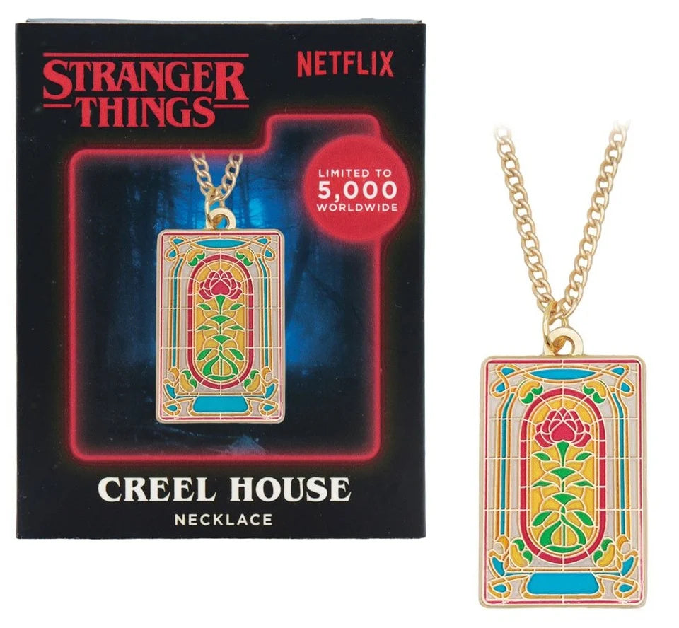 STRANGER THINGS - Creel House Window - Necklace Limited Edition