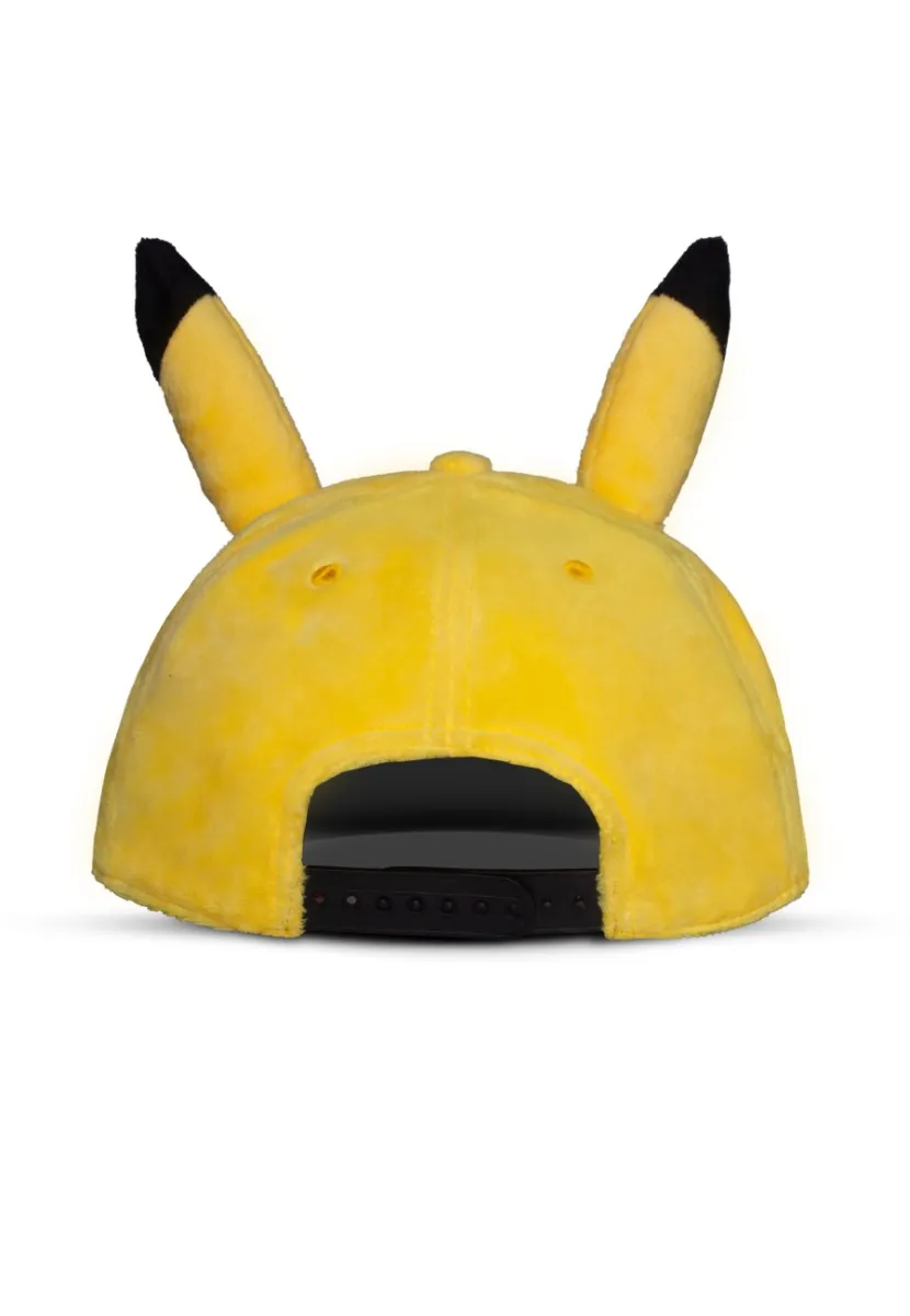 POKEMON - Plush Novelty Cap - Angry Pikachu