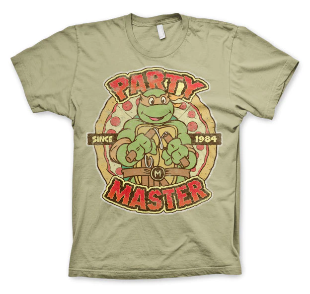 TMNT - Party master since 1984 - T-Shirt (S)