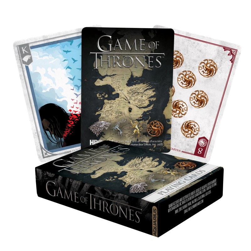 GAME OF THRONES - Crests - Playing Cards