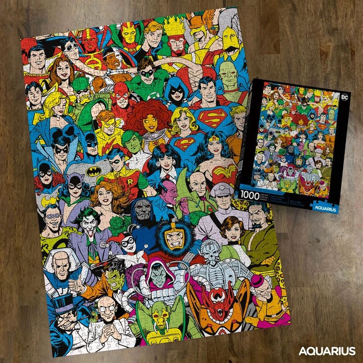 DC COMICS - Retro Cast - Puzzle 1000P