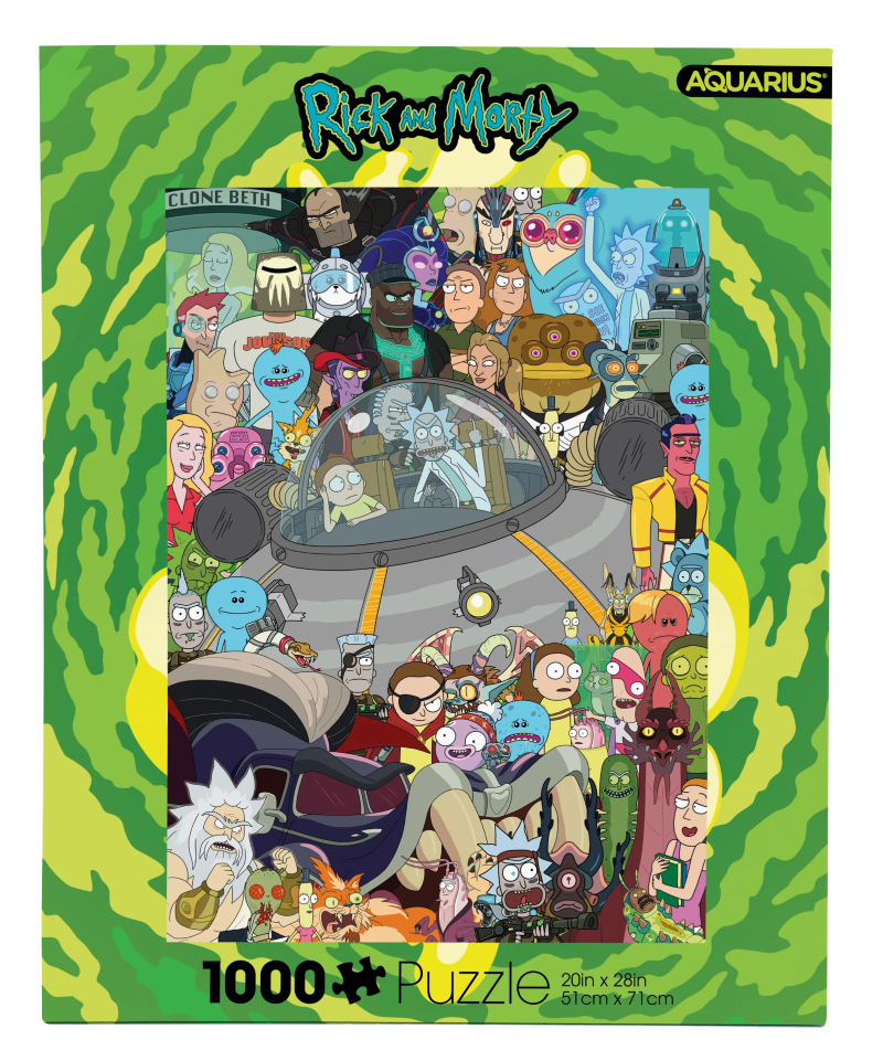 RICK & MORTY - Cast - Puzzle 1000P