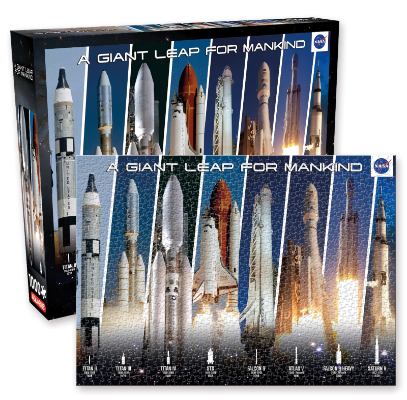 NASA - Rocket Grid - Puzzle 1000P