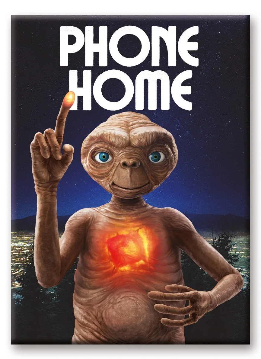 E.T. - Phone Home - Magnet 6.3x8.9cm