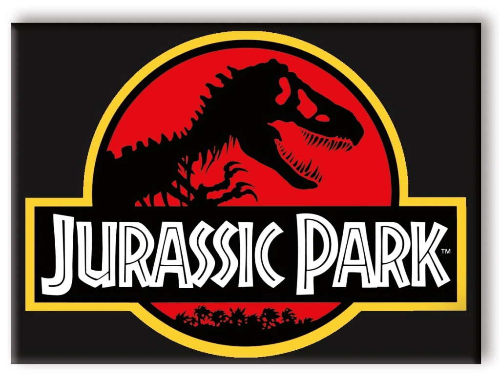 JURASSIC PARK - Logo - Magnet 6.3x8.9cm