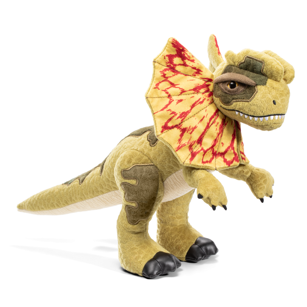 JURASSIC PARK - Dilophosaure - Peluche 25cm